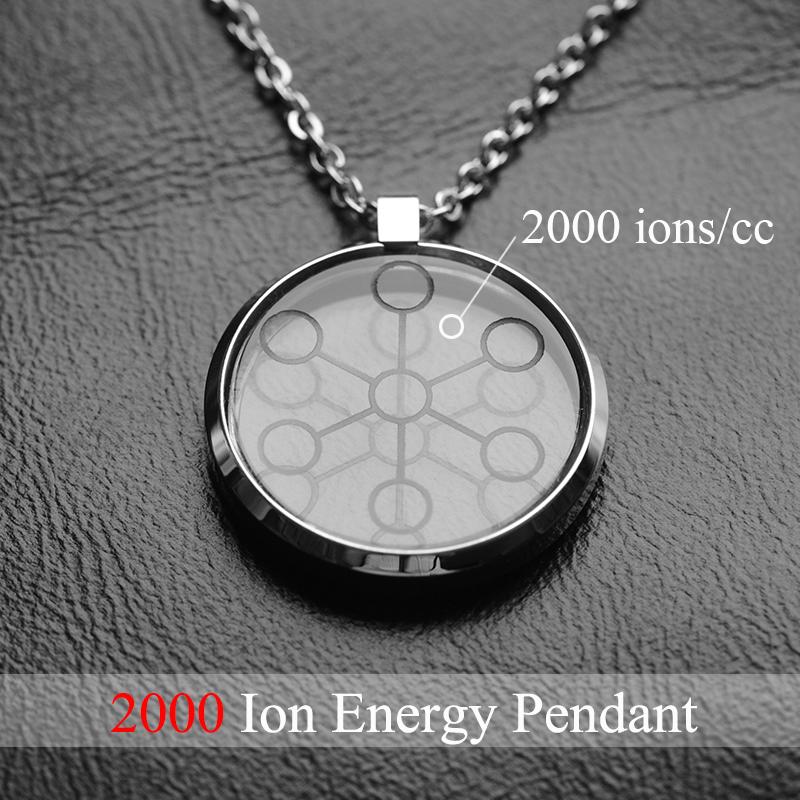Stainless Steel Negative Ion Pendant Necklace Pendant Necklaces Hottime Official Store