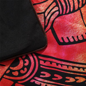 3Pcs Set Elephant Mandala Duvet Cover With Pillowcase Covers BeddingOutlet Official Store 