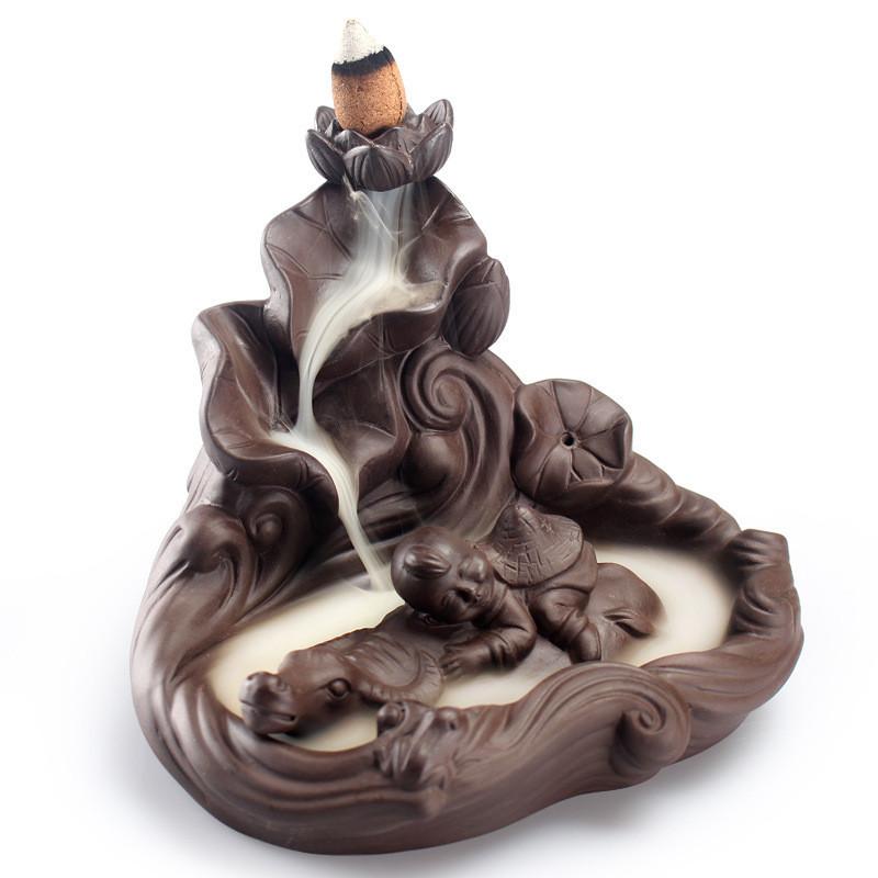 Lotus Pond Incense Burner Incense & Incense Burners Guangzhou Moylor Network Technology Co., Ltd
