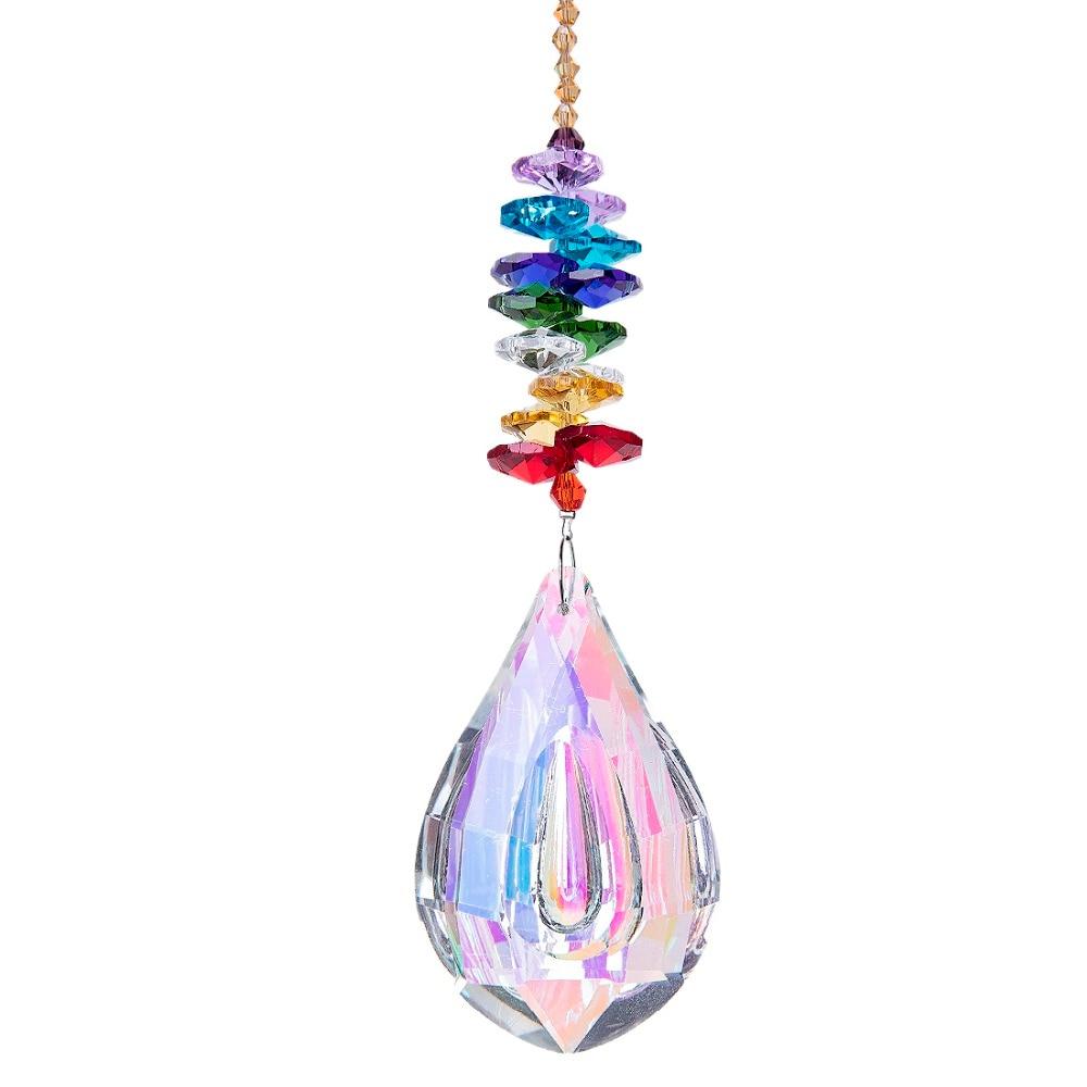 Tear Drop Chakra Suncatcher Chakra H&D-World