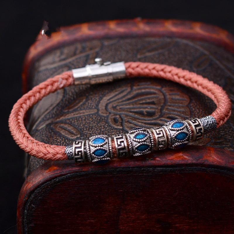Tibetan Eight strand braid Balance Bracelet LKO Official Store