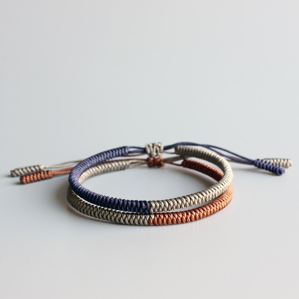Tibetan Buddhist Blessed Knots Rope Bracelets Energy Set Eastisan Store