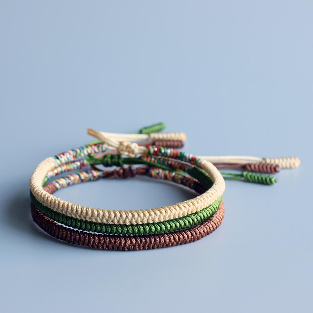 Tibetan Buddhist Blessed Lucky Knot Bracelets Brave Set Eastisan Store