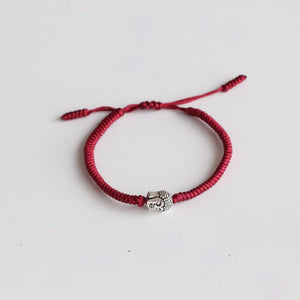 Multi Color Buddha Handmade Knots Lucky Knots Rope Bracelet JINJIAHUI FOREIGN TRADE CO.,LTD 