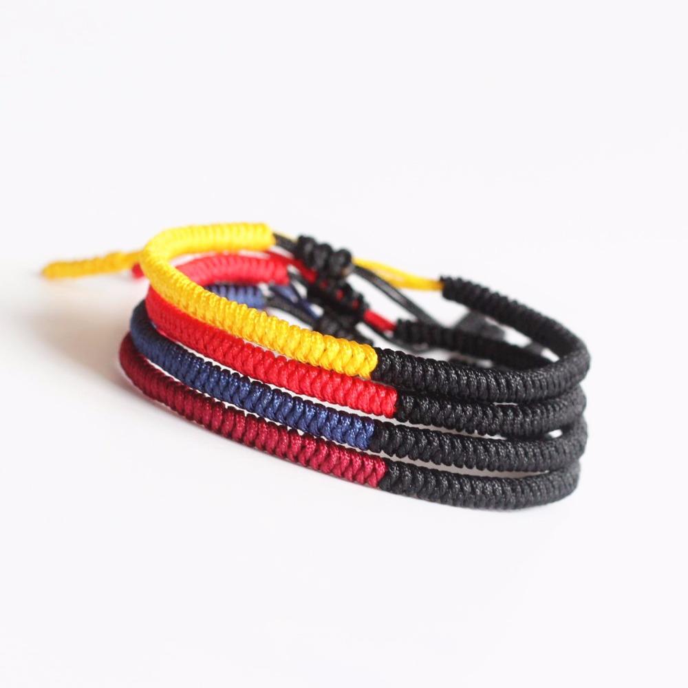 Tibetan Buddhist Handmade Lucky Knots Bracelet Elevate Set JINJIAHUI FOREIGN TRADE CO.,LTD 