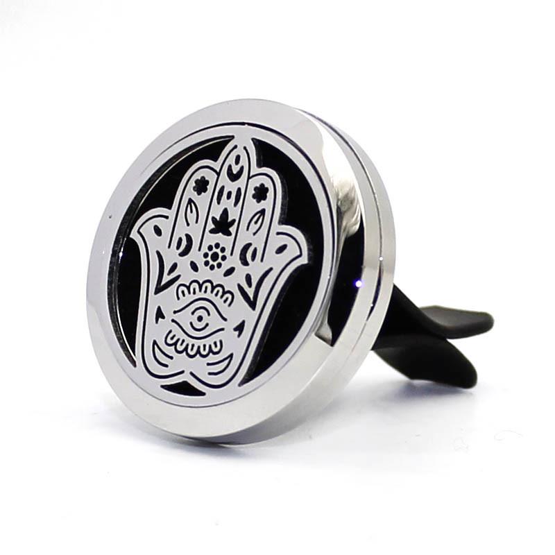 Magnetic Aromatherapy/Essential Oil Car Hand of Hamsa Pendants U Believe Jewelry & Store