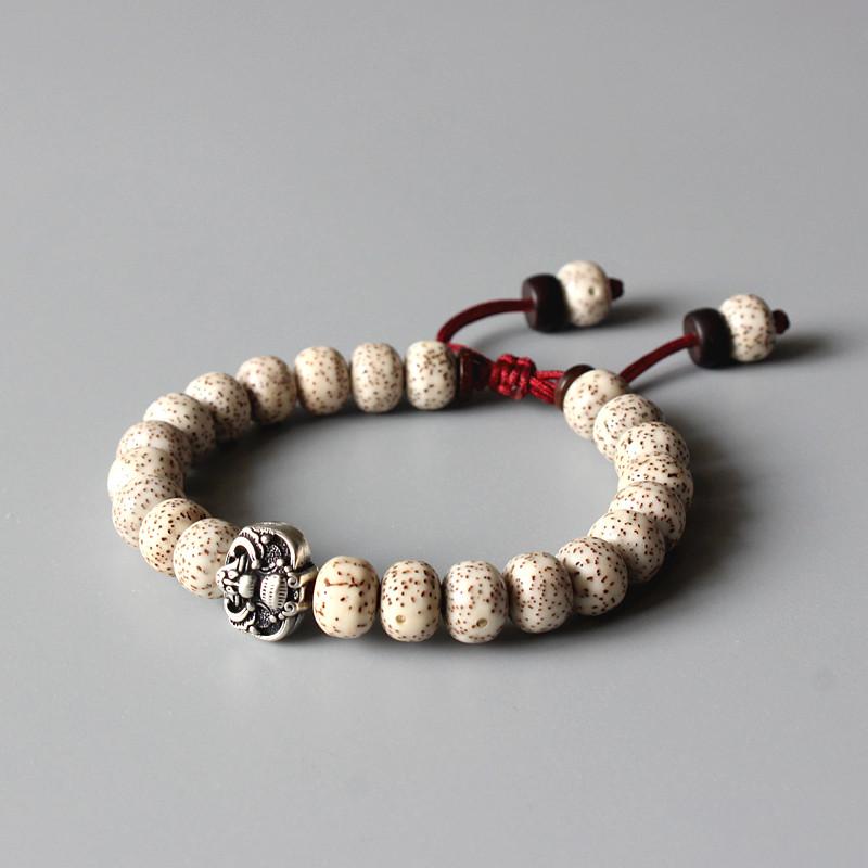 Bodhi Seed OM Vintage Amulet Eastisan Store