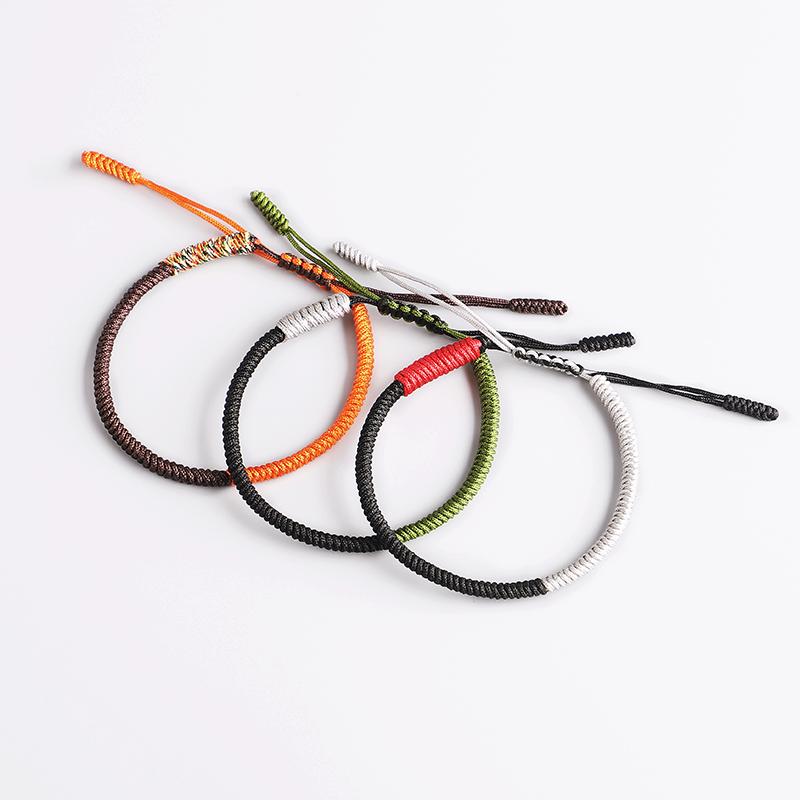 Tibetan Buddhist Handmade Knots Bracelet Zen Set Modeschmuck Store Full Set