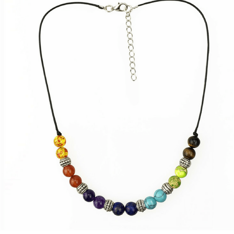 7 Chakra Balancing Necklace Power Necklaces phantom jewelry