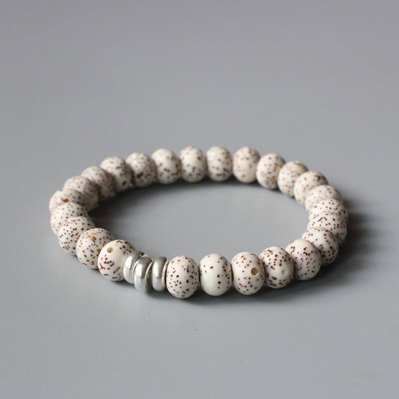Bodhi Seed Beaded Bracelet Eastisan Store 15-16cm