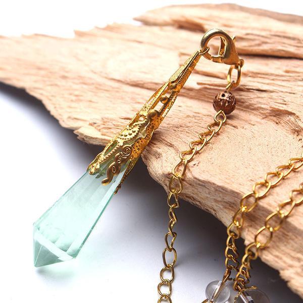 Natural Green Fluorite Orgone Pendant Pendants Shop1923435 Store