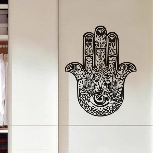 Hand of Fatima/Hamsa Wall Sticker Home Decor Wall Stickers Decals Top Shop