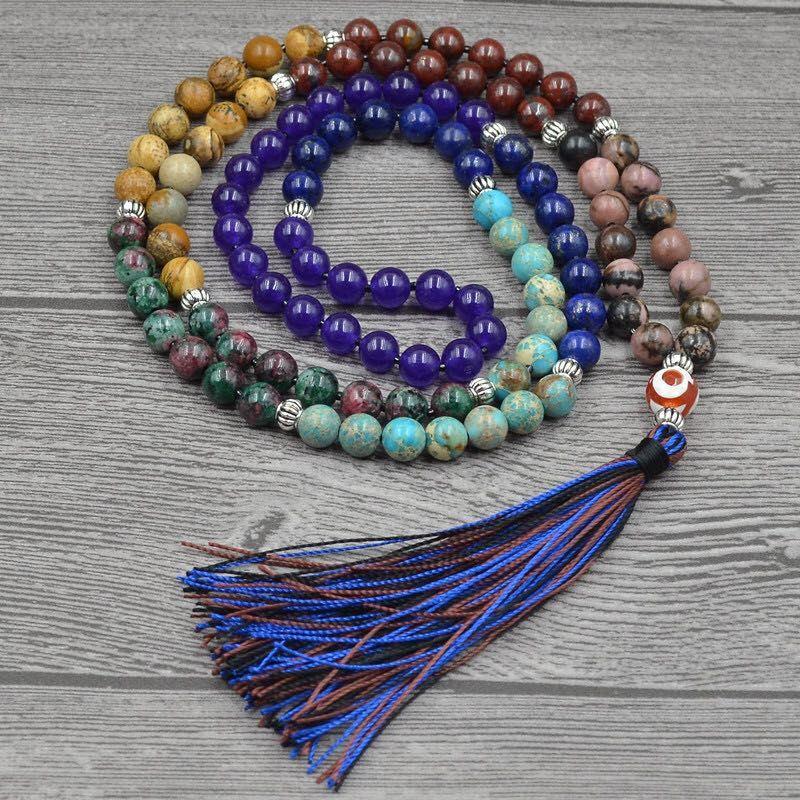 7 Chakra Mala SUKI FASHION JEWELRY
