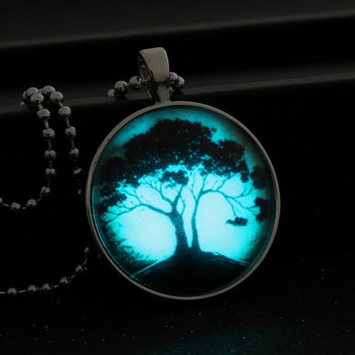 Luminous Tree of life Pendant Pendant Necklaces Rinhoo Jewelry