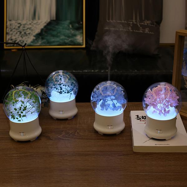 Ultrasonic Flower Aromatherapy Diffuser Humidifiers ejoai Store