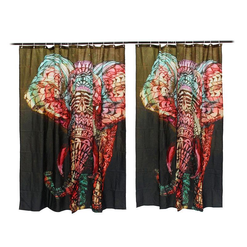 Elephant Shower Curtain DirectDigitalDeals 150*180cm