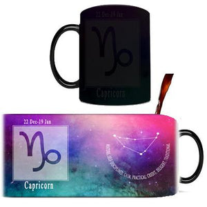 Creative Constellation Mug – Color Changing Mugs Cute kids store Capricorn 