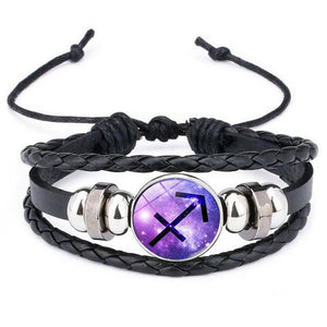 12 Constellation Hand Crafted Bracelets Charm Bracelets HOBBORN Factory Store Sagittarius 