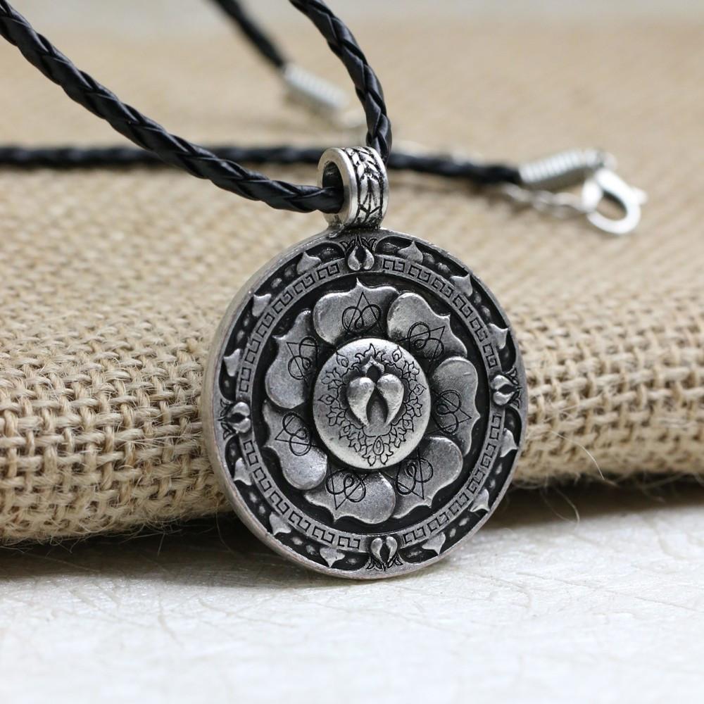 Tibet Spiritual Mandala Pendant Necklace Pendant Necklaces My Style, My Dream 