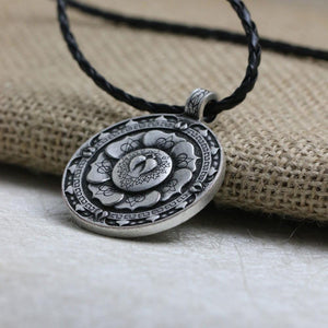 Tibet Spiritual Mandala Pendant Necklace Pendant Necklaces My Style, My Dream 