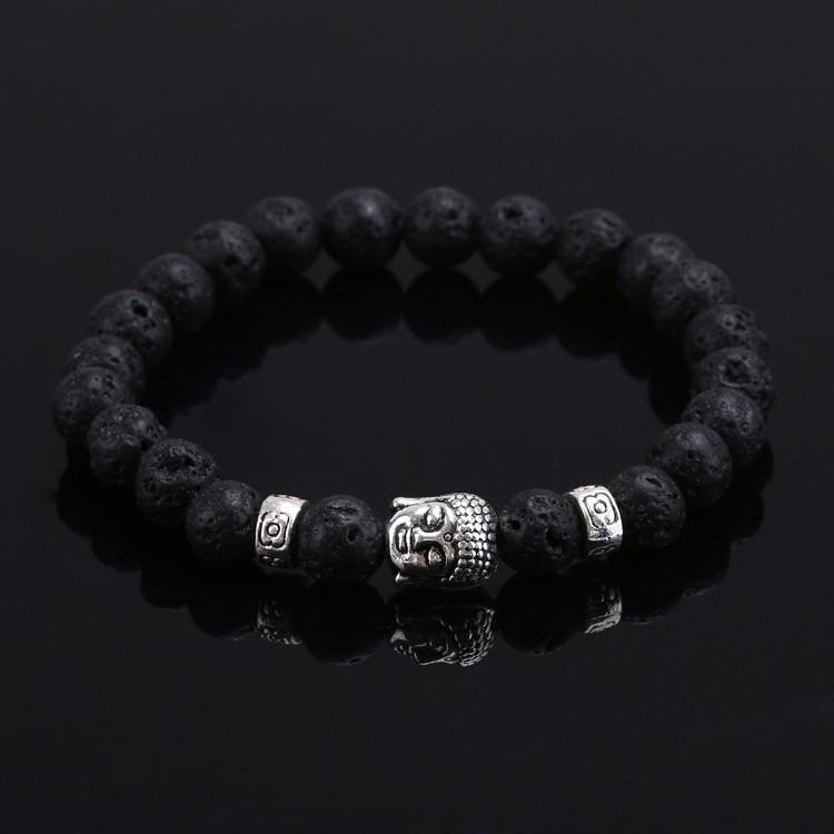 Natural Stone Buddha Bracelets Charm Bracelets Tansi 