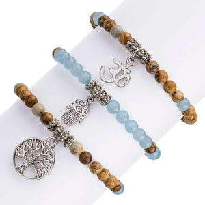 Malay Jade Beads Bracelet Charm Bracelets Atolyeskull Store 
