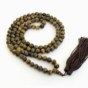 Natural Tiger Eye Mala 108 Charm Bracelets he2014 