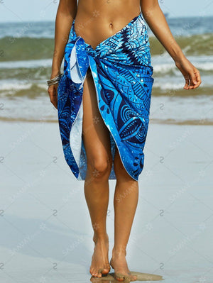 Turquoise Blue Mandala Blanket Scarves Shop1802283 Store 