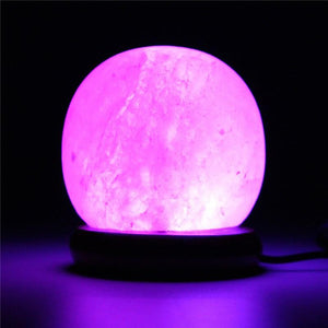 Natural Pink Himalayan Multi Color Salt Lamp Night Lights Teamtop IC Store 