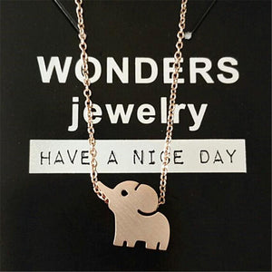 Baby Elephant Necklace Necklaces Show Jewelry 