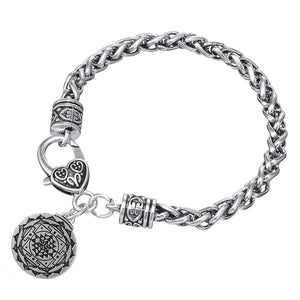 Sri Yantra Pendant Bracelet Chain & Link Bracelets Talisman Jewelry Factory 