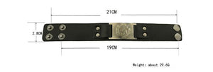 Eye of Horus Protection Leather Bracelet Dawapara Official Store 
