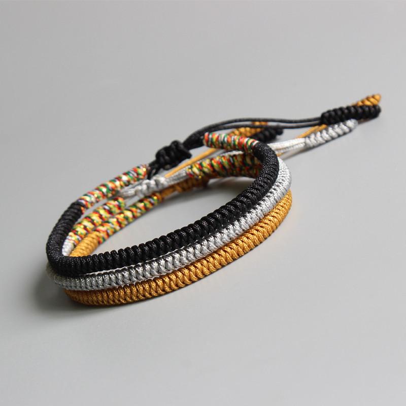 Tibetan Adjustable Lucky Knots Bracelets Confidence Set Home Eastisan Store 