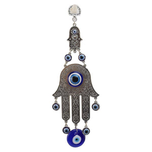 Hand of Fatima Evil Eye Hanging Wall Amulet Wind Chimes & Hanging Decorations Getyoursave 