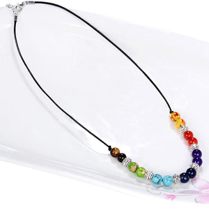 7 Chakra Balancing Necklace Power Necklaces phantom jewelry 