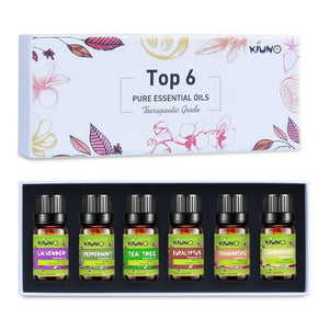 All Natural Essential Oils (6 pcs Gift Box) Essential Oil Elite99 Royal Beauty 
