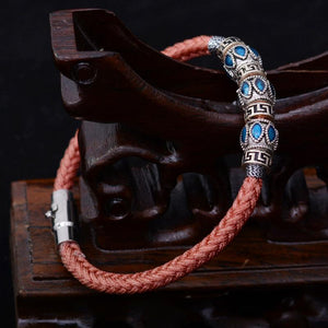Tibetan Eight strand braid Balance Bracelet LKO Official Store 