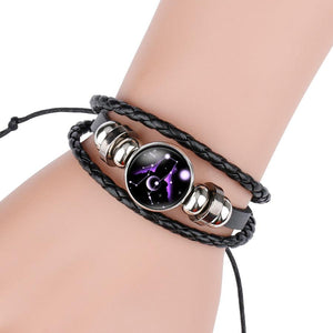 12 Constellation Handmade Bracelet Charm Bracelets LKO Official Store 