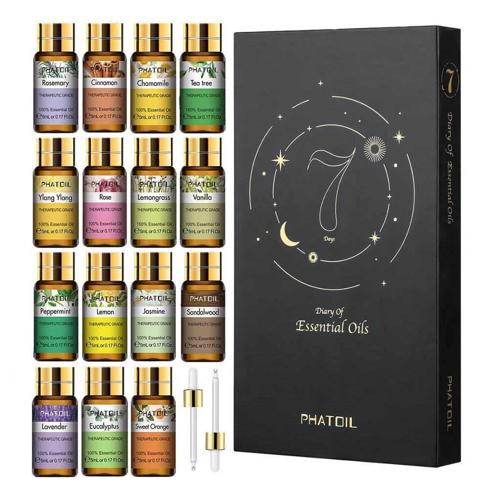 All Natural Essential Oils 15pcs Gift Set Essential Oil PHATOIL Store 