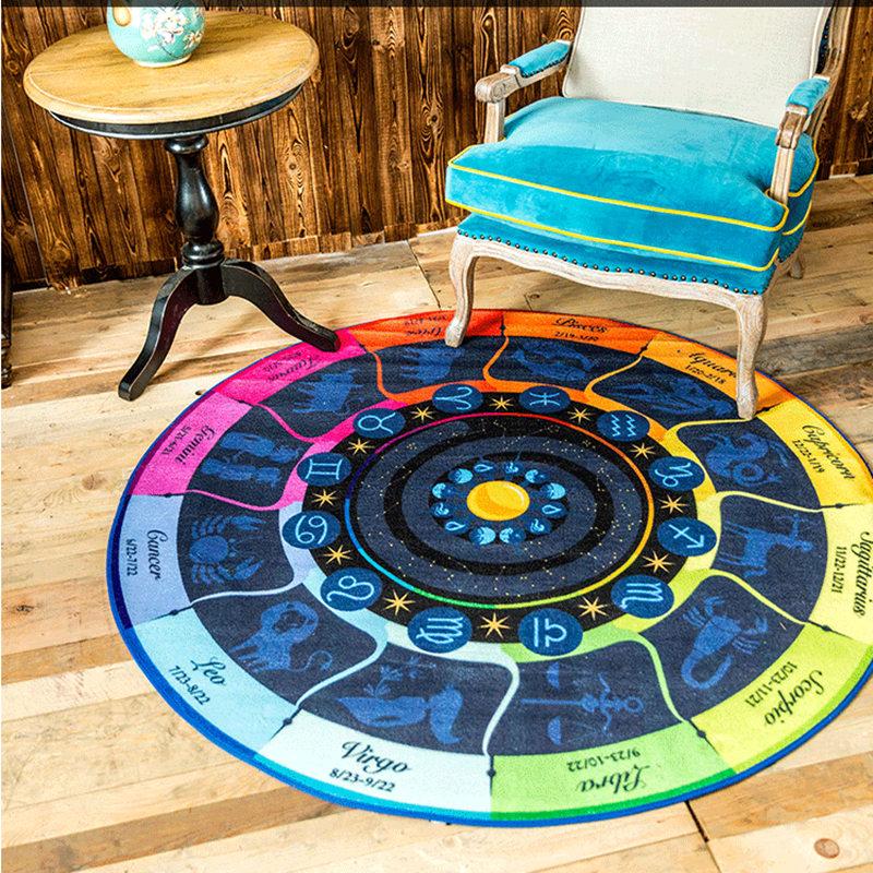 Zodiac Carpet Tapestry Carpet liuliu d Store 