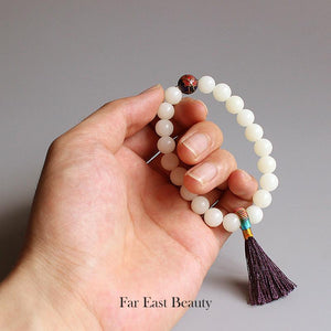 Bodhi seed Bracelet with Tassel Charm Bracelets Eastisan Store 