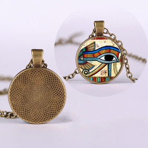 Egyptian The Eye of Horus Protection necklace Nana93 Store 