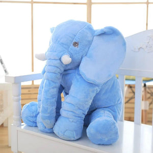 Large Stuffed Plush Elephant Doll Plush Toy DirectDigitalDeals Blue 