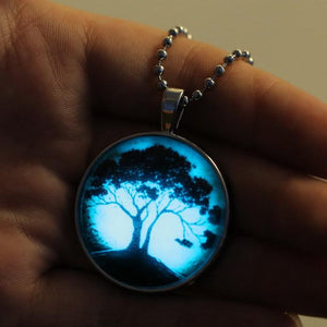 Luminous Tree of life Pendant Pendant Necklaces Rinhoo Jewelry 