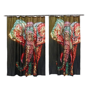 Elephant Shower Curtain DirectDigitalDeals 150*180cm 
