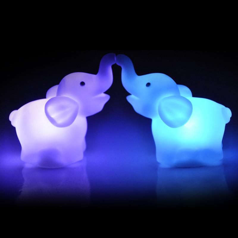 Elephant LED Night Light Lamp 2 Piece Nightlight DirectDigitalDeals 