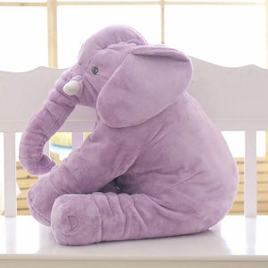 Large Stuffed Plush Elephant Doll Plush Toy DirectDigitalDeals Purple 