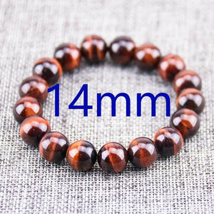 Red Tiger Eye Stone Bracelet NOISIM Official Store 14mm beads 