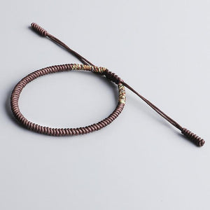 TIBETAN BUDDHIST HANDMADE LUCKY KNOT BRACELETS - NEW COLORS Charm Bracelets Modeschmuck Store 1810 