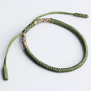 TIBETAN BUDDHIST HANDMADE LUCKY KNOT BRACELETS - NEW COLORS Charm Bracelets Modeschmuck Store 1816 
